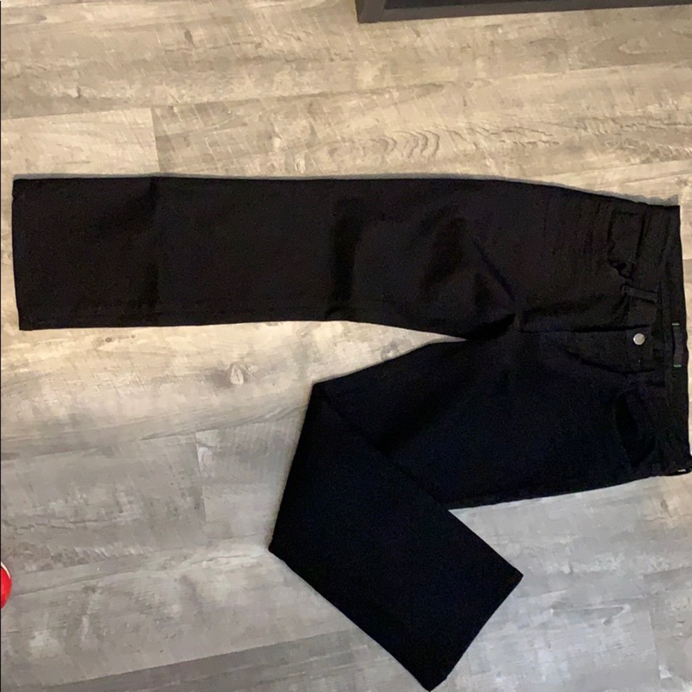 I-Brand Black Straight Leg Jeans